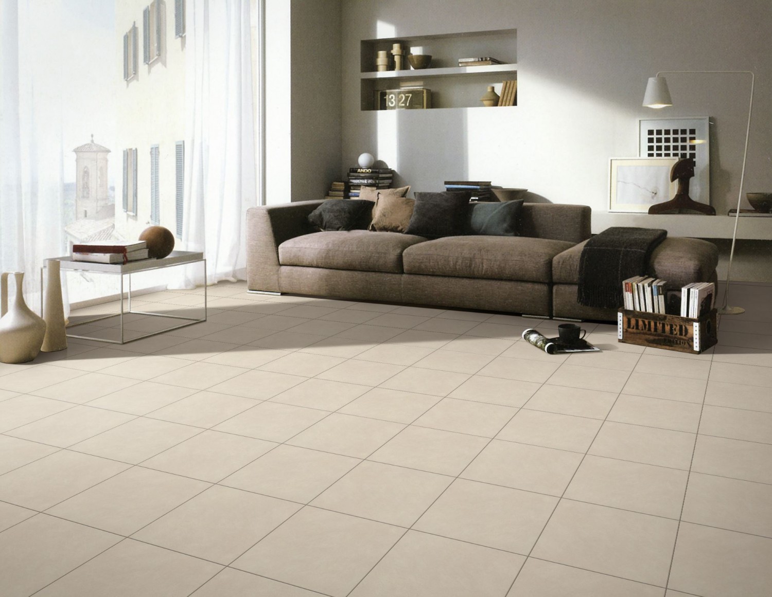 KLIPEN QUADRA BEIGE 40X40 RECT