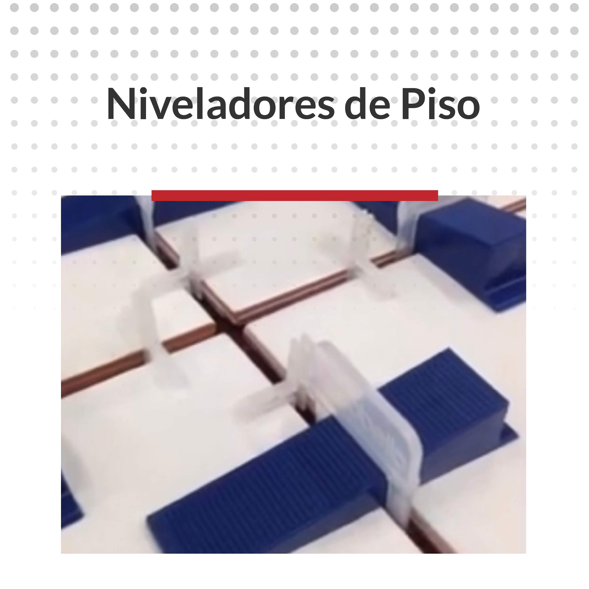 Niveladores de Piso