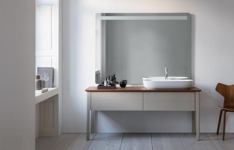 DURAVIT LUV TAUPE SATEN  MUEBLE DE PIE 1338 X 570 MM 1 CAJON
