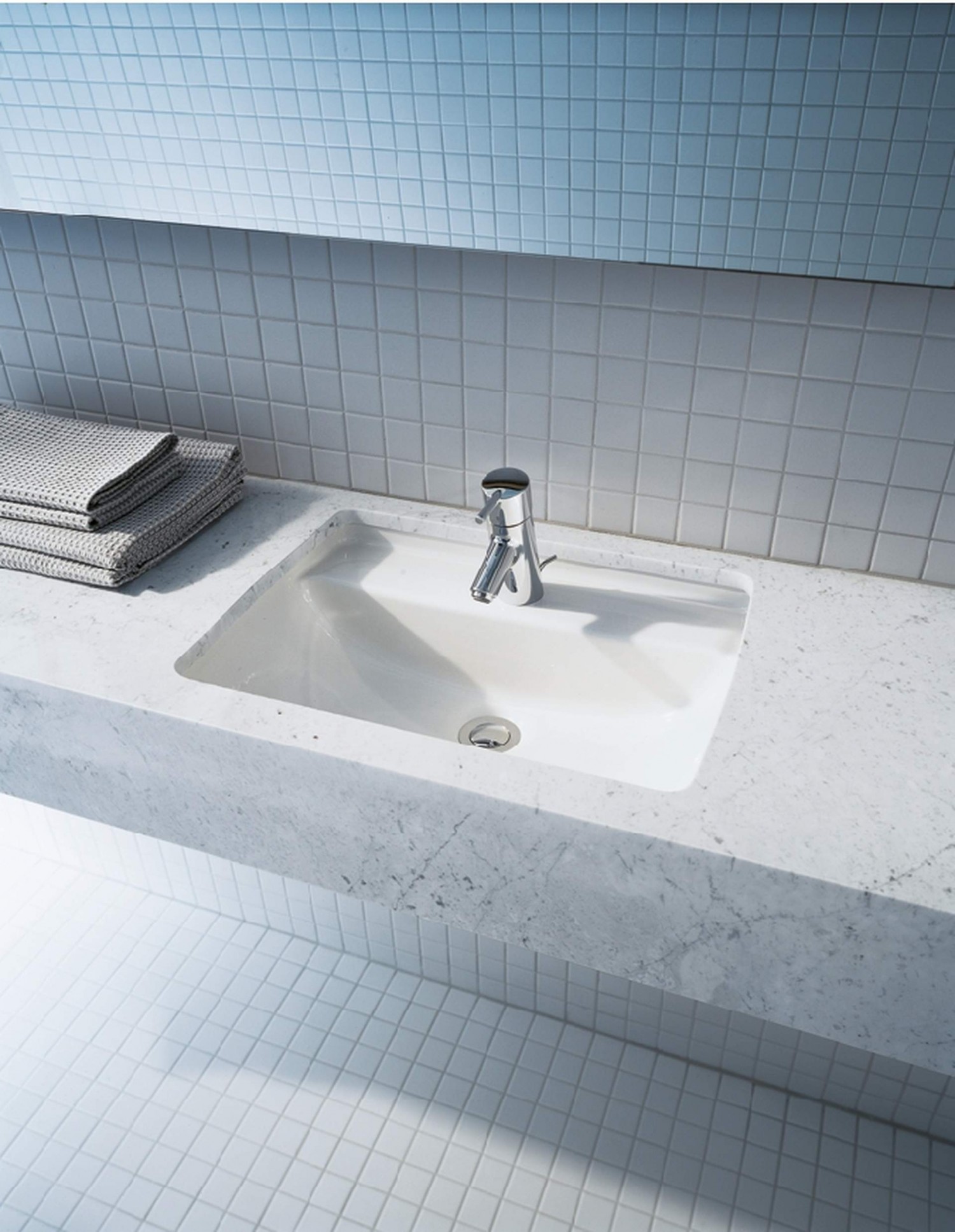 DURAVIT STARCK 3 BLANCO BACHA EMBUTIR 490 X 365 MM