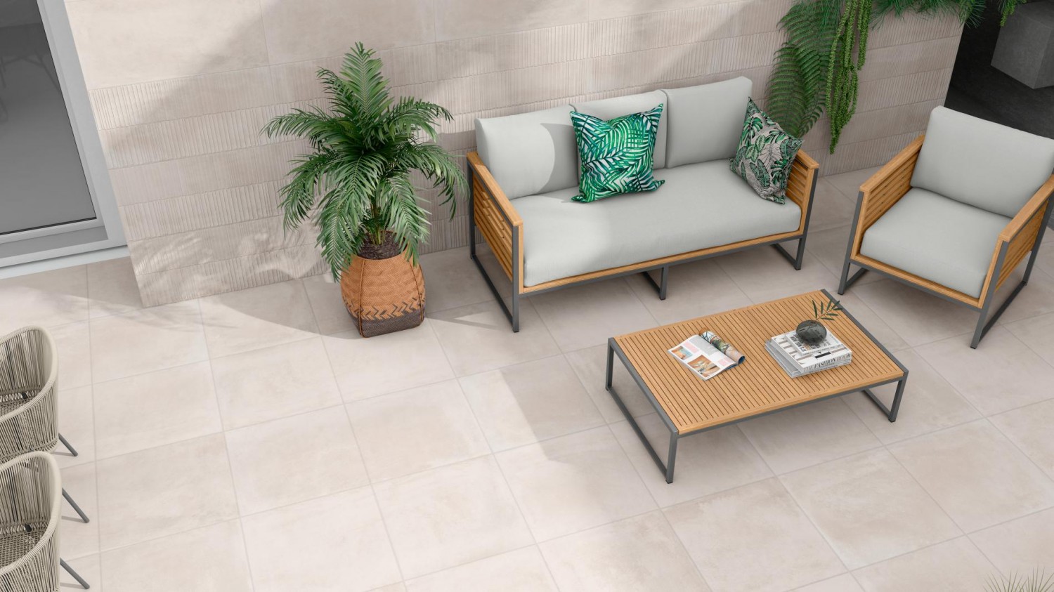 PAMESA ESSENCIAL ESSEN SAND 90X90 RECT