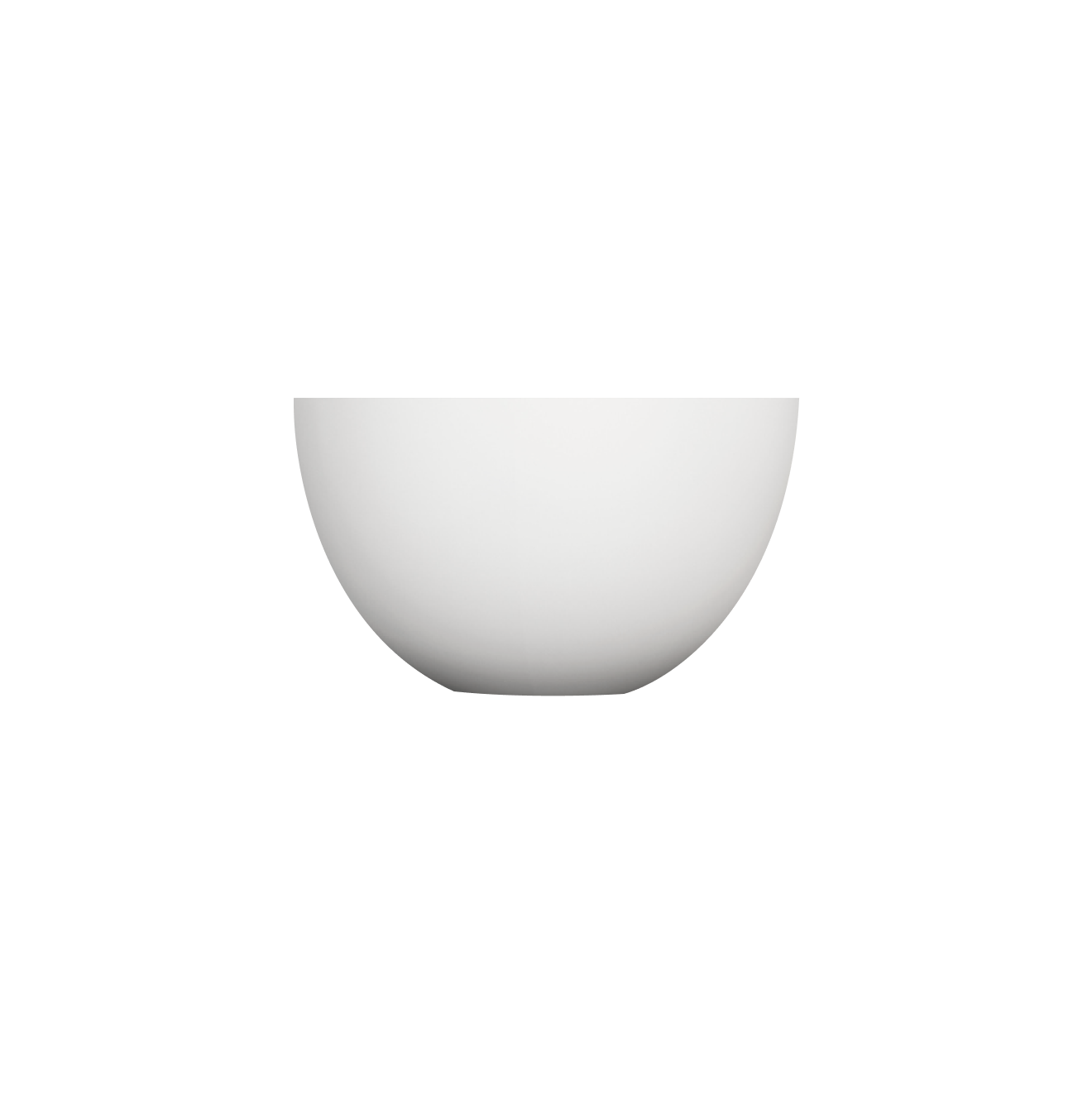 SABBIA PEROLA 22 BLANCO MATE BACHA APOYO 400 X 22 MM