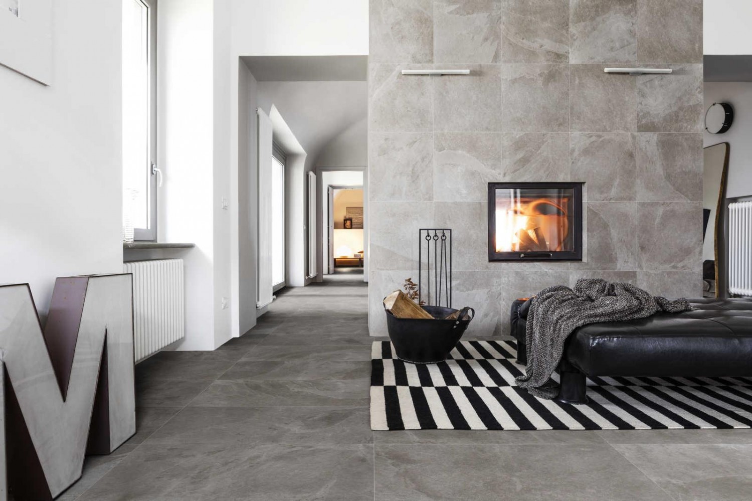 MARAZZI MYSTONE ARDESIA CENERE 75X150 NATURAL RECT