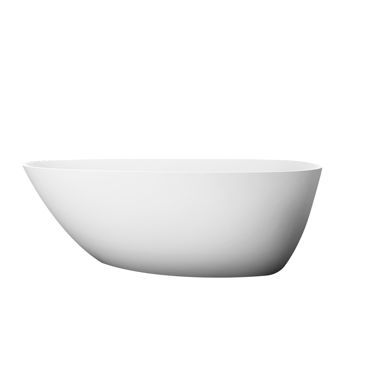 SABBIA ANGRA BLANCO MATE BAÑERA EXENTA CON VALVULA  CROMO 1790 X 890 MM