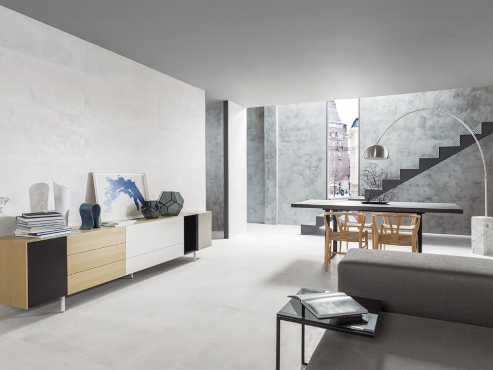 PORCELANOSA METROPOLITAN CALIZA XL 45X120