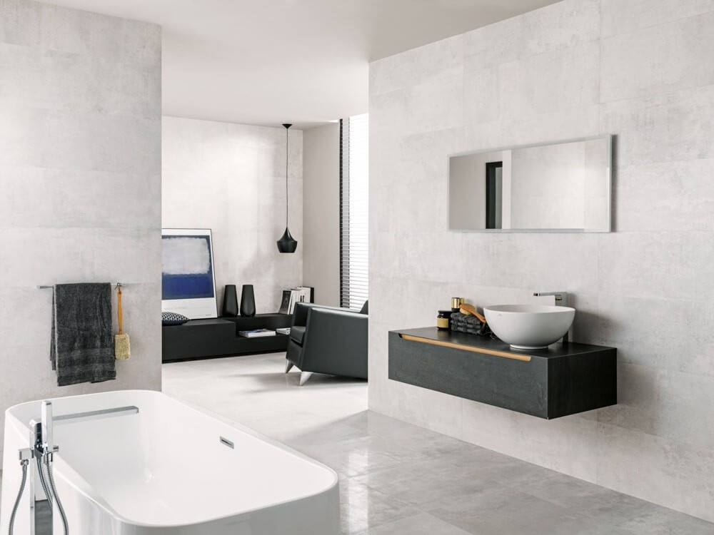 PORCELANOSA METROPOLITAN SILVER XL 45X120