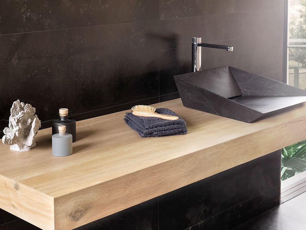 PORCELANOSA MAGMA BLACK 59.6X59.6