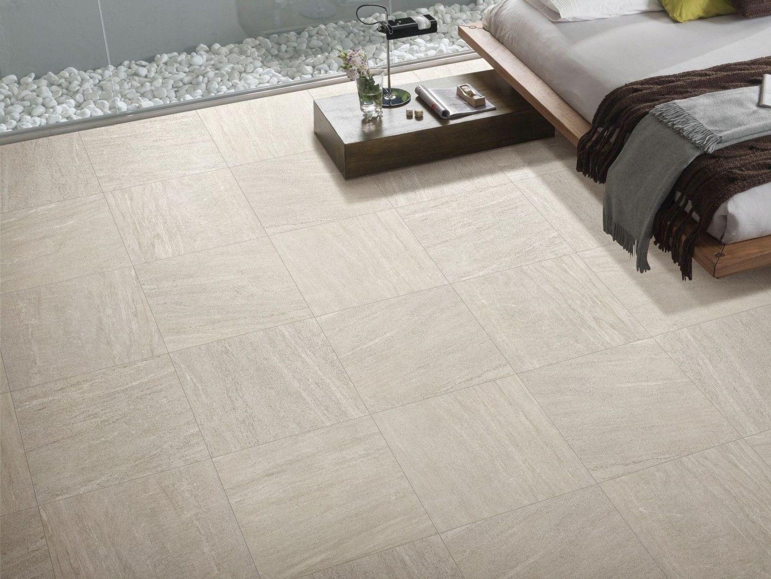 KLIPEN TRANSIT BEIGE  60X60 IN OUT EASY CLEAN RECT