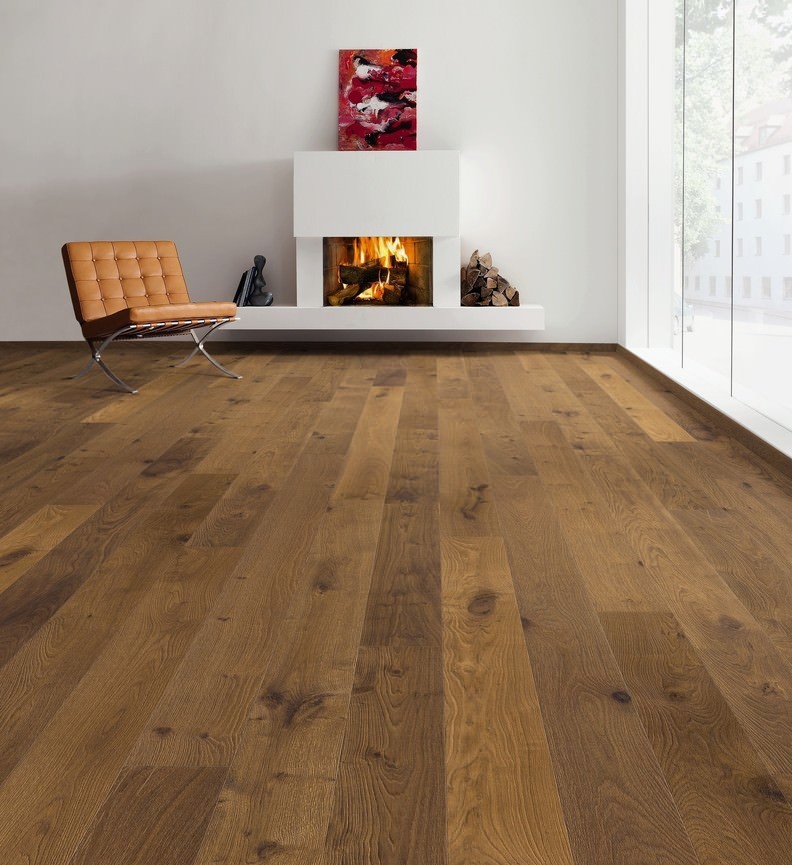 HARO PARQUET 4000 ROBLE AHUMADO SAUVAGE CEP N+ 13.5X173X220MM