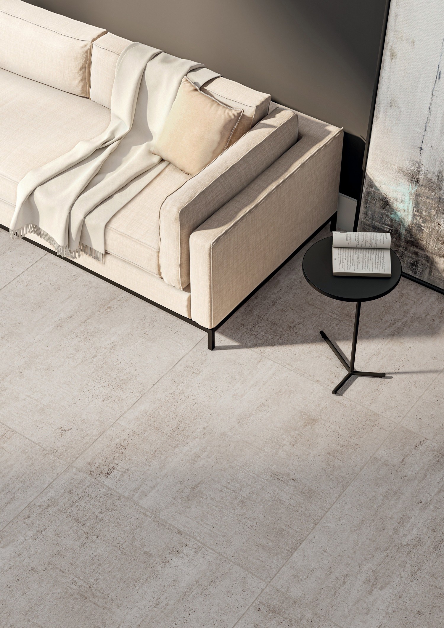 PORTOBELLO BRASILIA CONCRETO CINZA 60X60 RECT