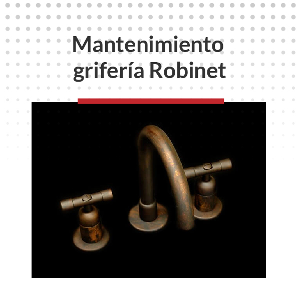 Mantenimiento de Grifería Robinet