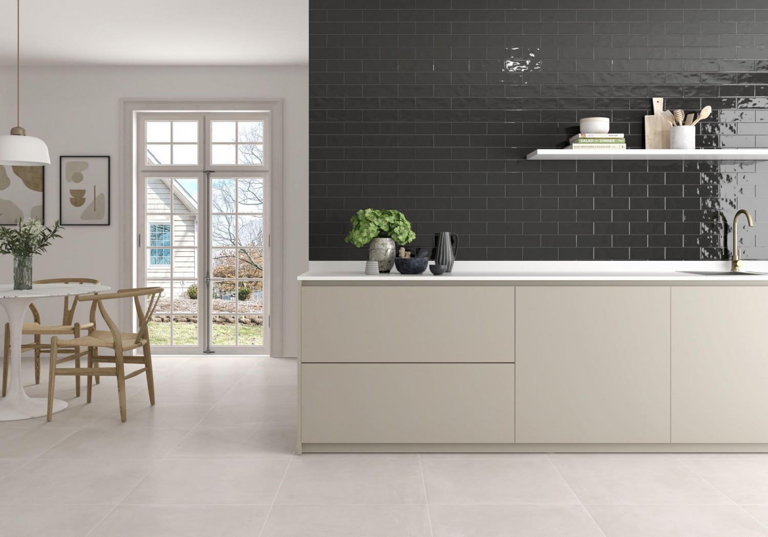 PAMESA ESSENCIAL ESSEN ASH 90X90 RECT