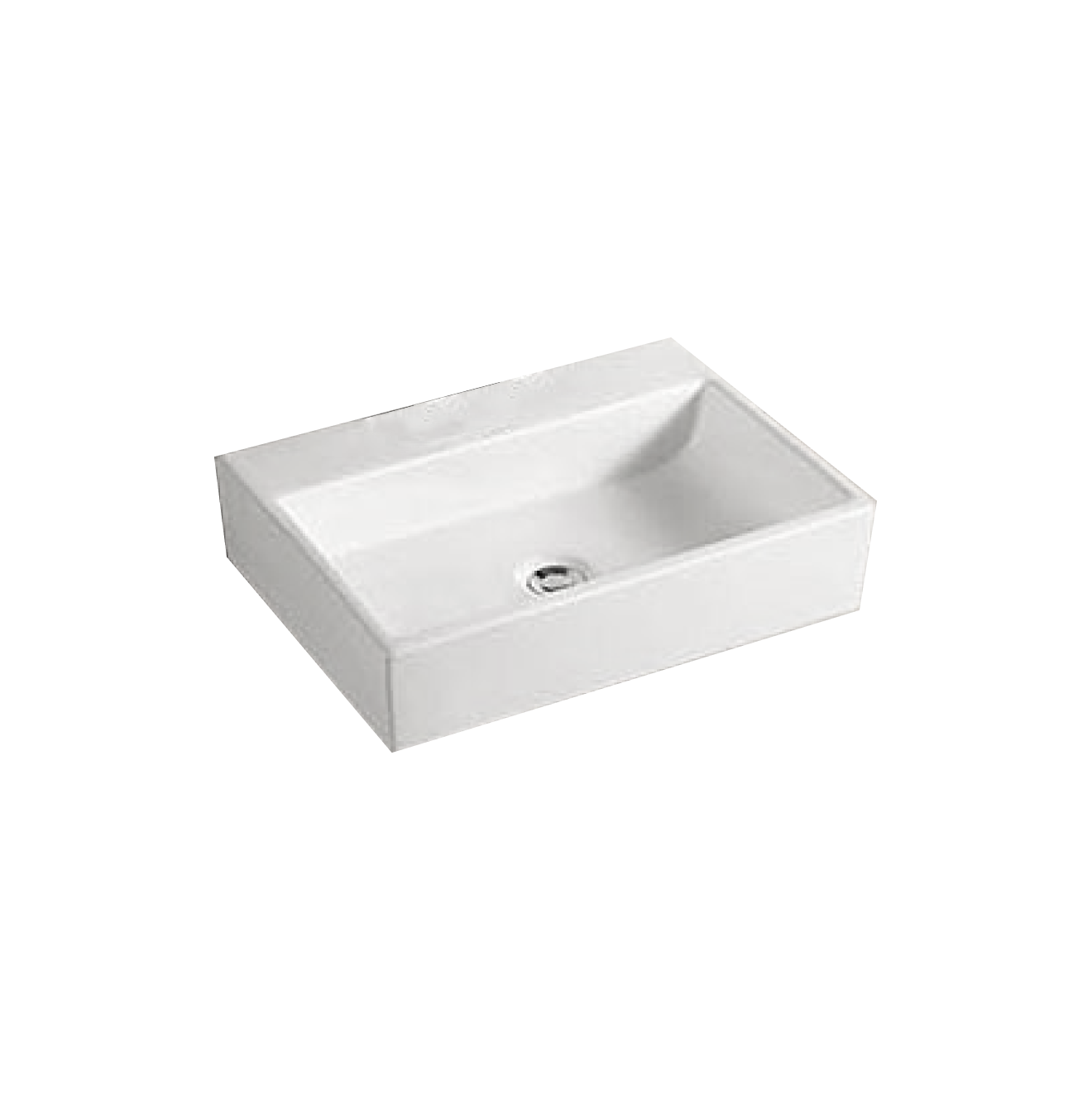 KLIPEN JORDAN BACHA ART BASIN 52x36x12  BLANCA