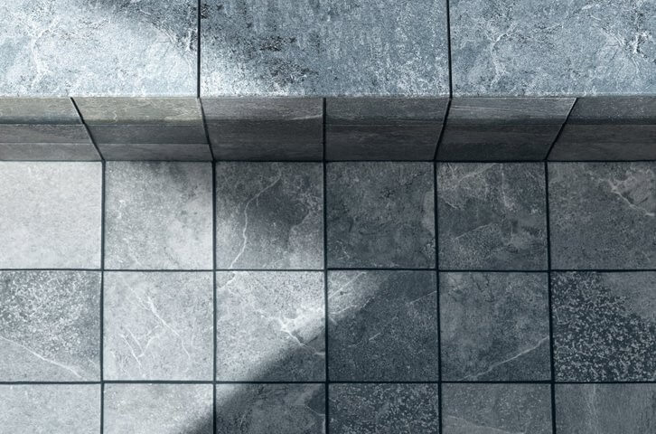 PORTOBELLO BARLAVENTO GRIS RELEVO 14.5X14.5 EXT BOLD