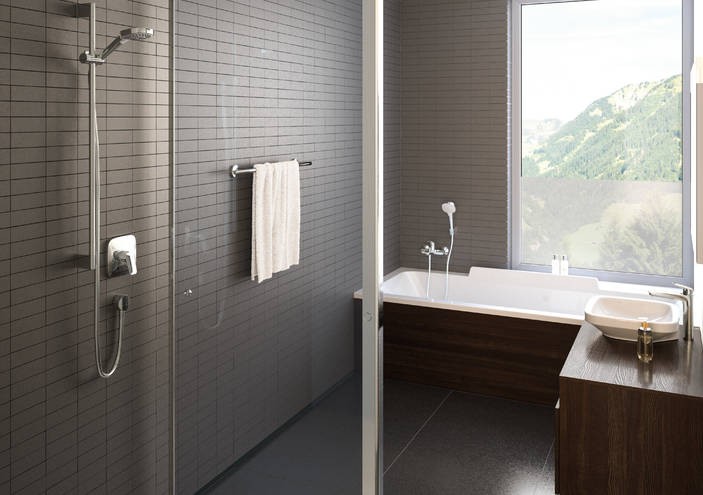 HANSGROHE LOGIS DUCHA MONOMANDO EMPOTRADO CROMO