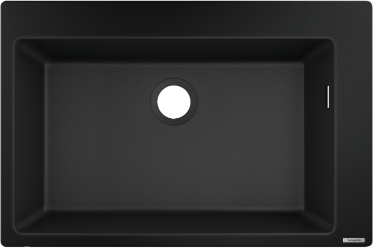 HANSGROHE SINKS\tNEGRO GRAFITO 770 X 510 MM PILETA
